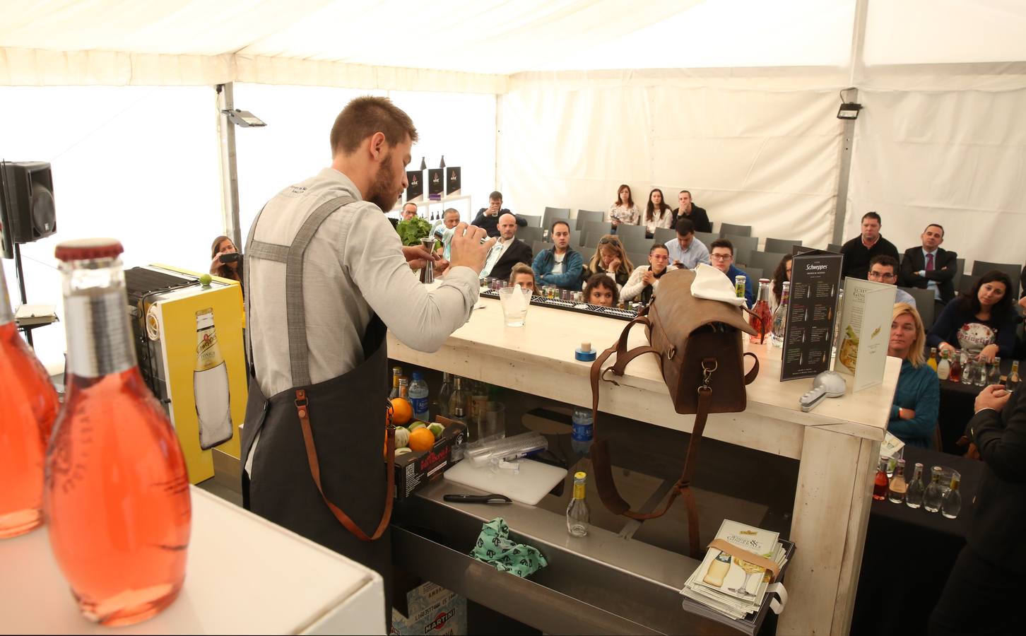 Feria Internacional Cocktail Bar (FIBAR) en la Cúpula del Milenio de Valladolid