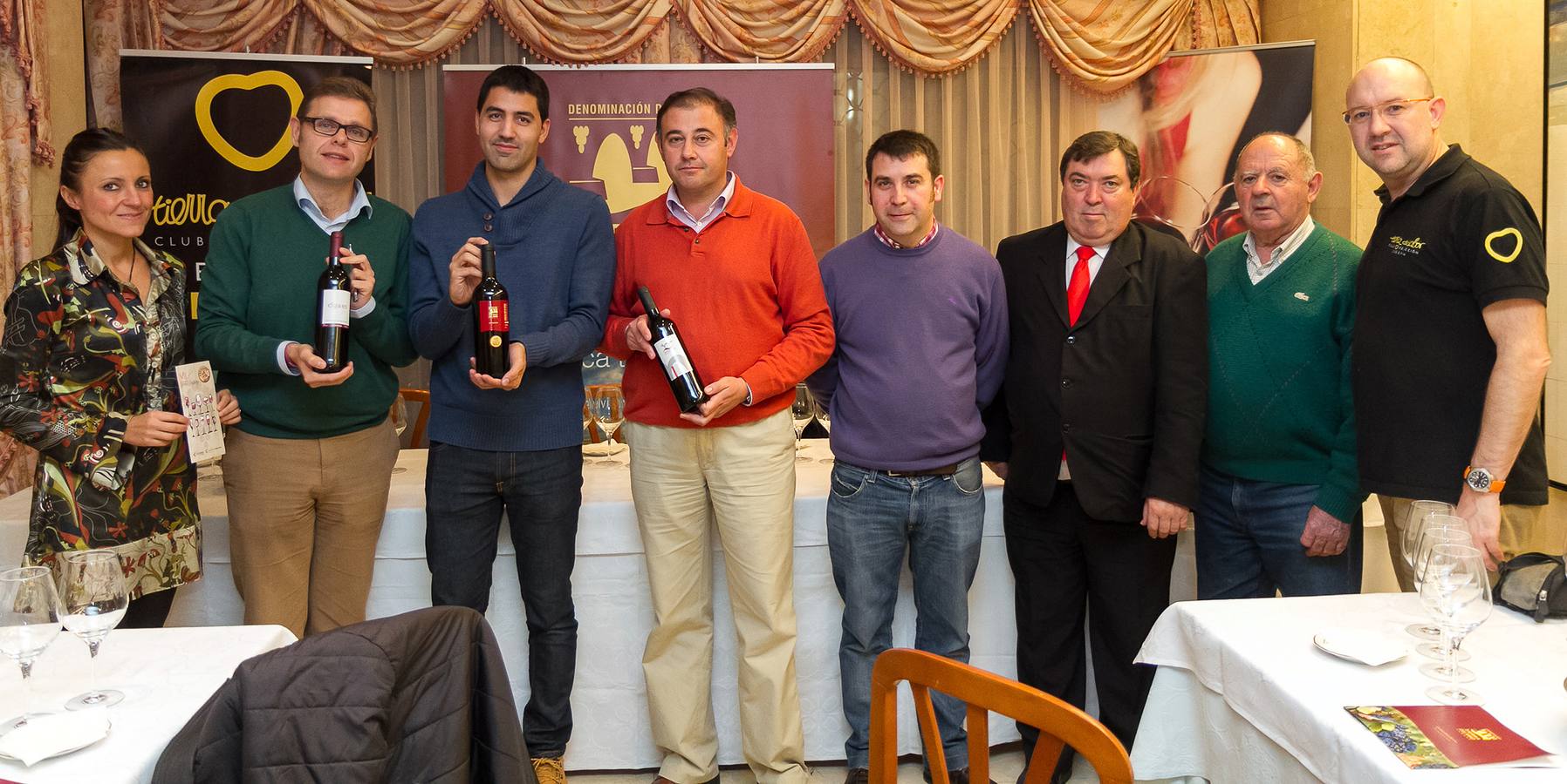 Cata del Otoño Enológico de la Fundacion Caja Rural en el Restaurante La Codorniz