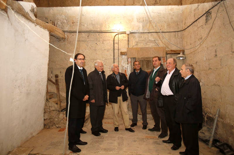 Visita al taller de la Catedral de Palencia