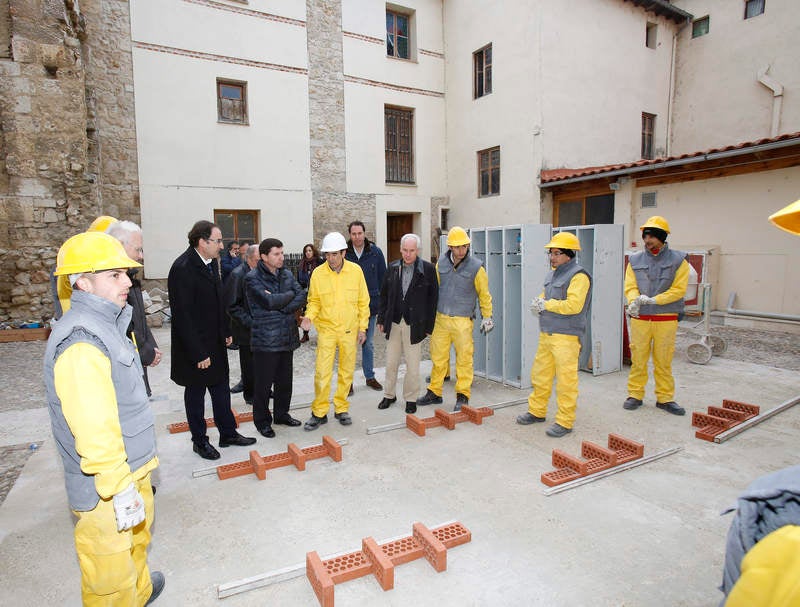 Visita al taller de la Catedral de Palencia