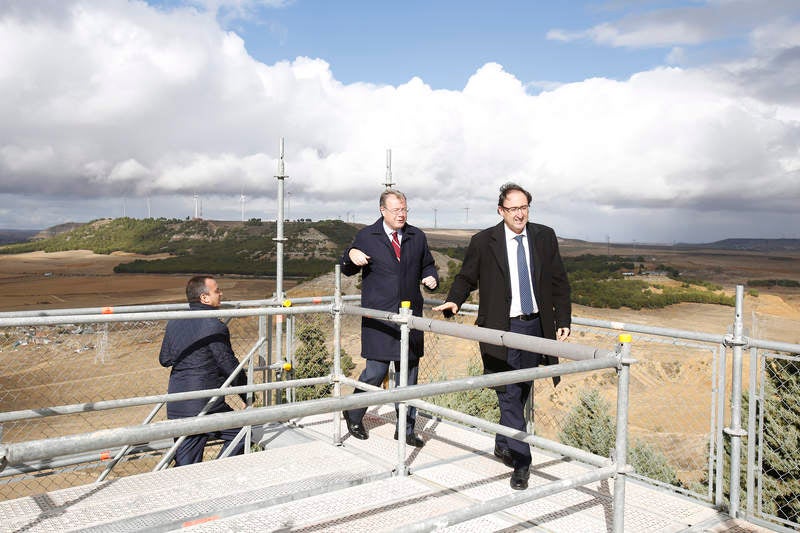 El alcalde de León visita Palencia