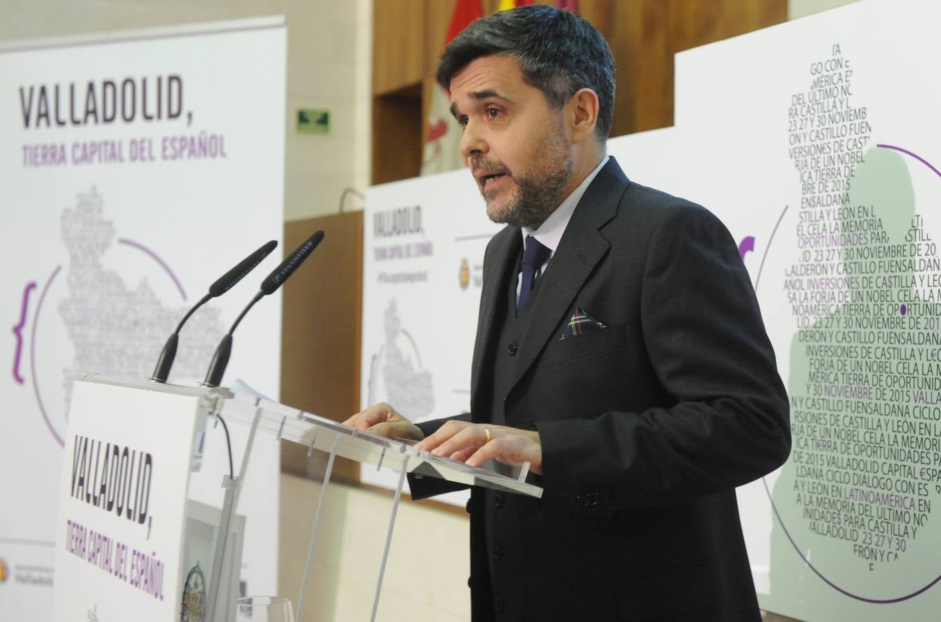 Inauguración de las jornadas &#039;Valladolid, Tierra Capital del Español&#039; organizadas por El Norte de Castilla