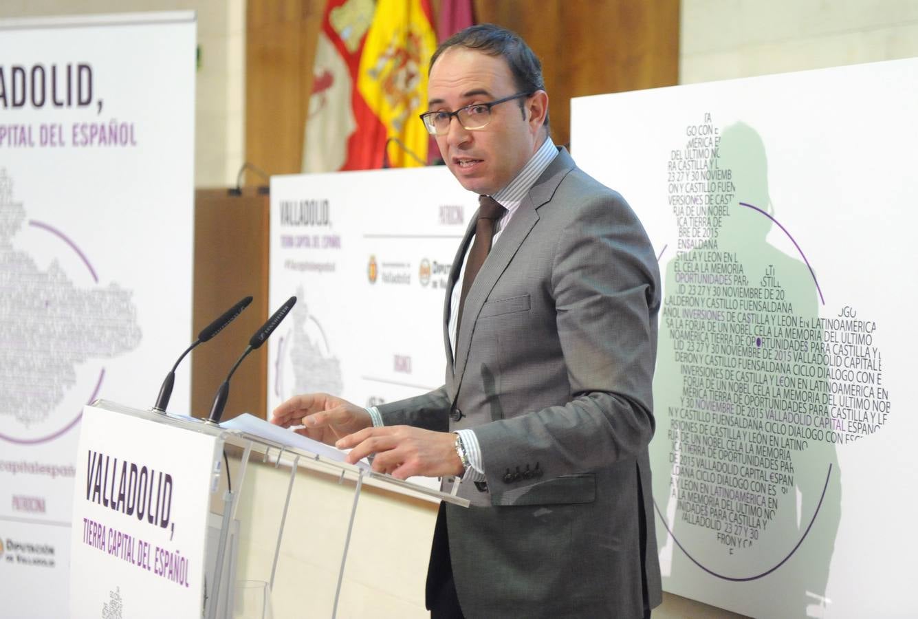 Inauguración de las jornadas &#039;Valladolid, Tierra Capital del Español&#039; organizadas por El Norte de Castilla