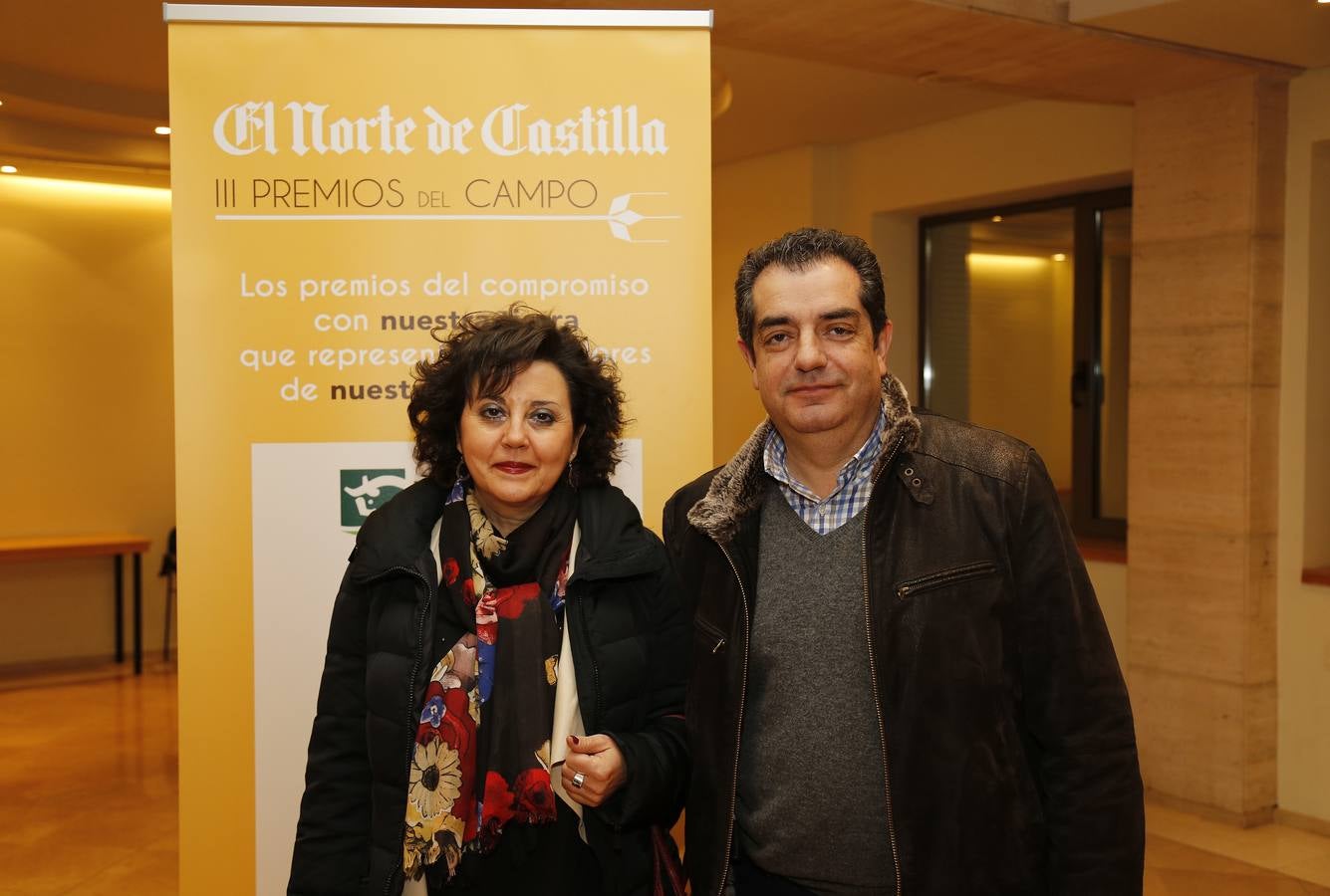 Mercedes García, de Castilla Urgente, con Juan Carlos Nieto.