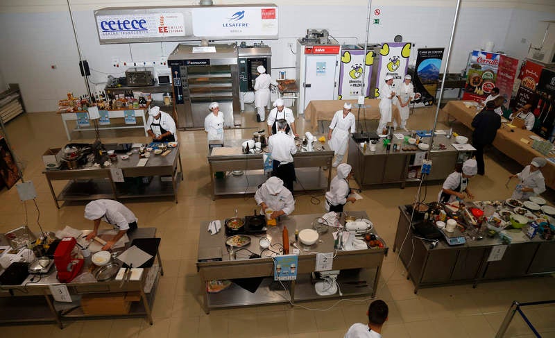 II Concurso Nacional de Jóvenes Cocineros Alimentos de Palencia