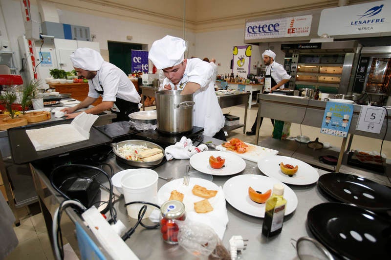 II Concurso Nacional de Jóvenes Cocineros Alimentos de Palencia