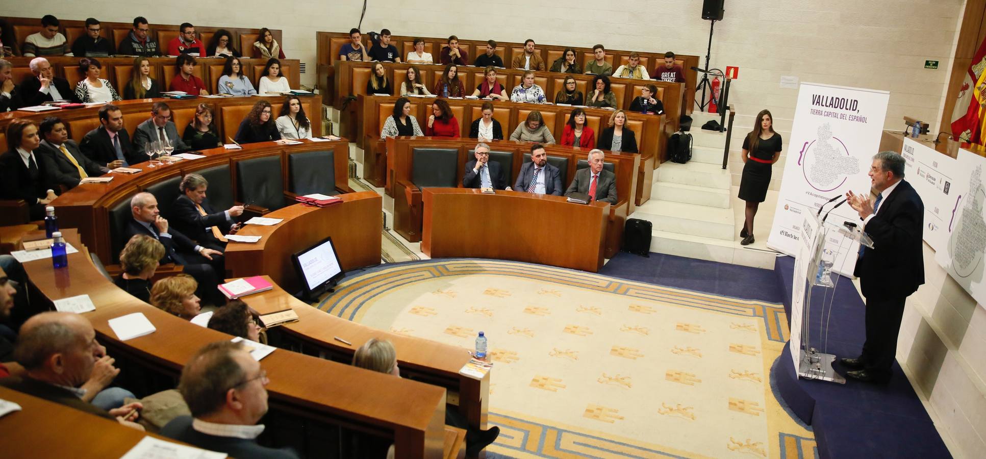 Segunda jornada del congreso &#039;Valladolid, Tierra Capital del Español&#039; organizado por El Norte de Castilla