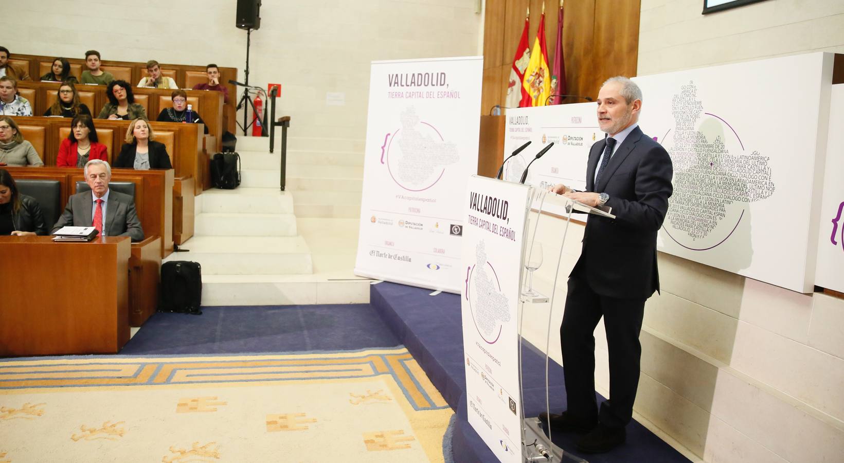 Segunda jornada del congreso &#039;Valladolid, Tierra Capital del Español&#039; organizado por El Norte de Castilla