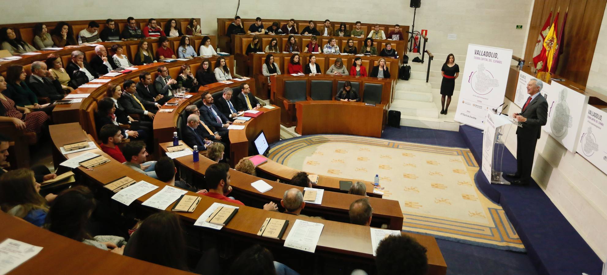 Segunda jornada del congreso &#039;Valladolid, Tierra Capital del Español&#039; organizado por El Norte de Castilla