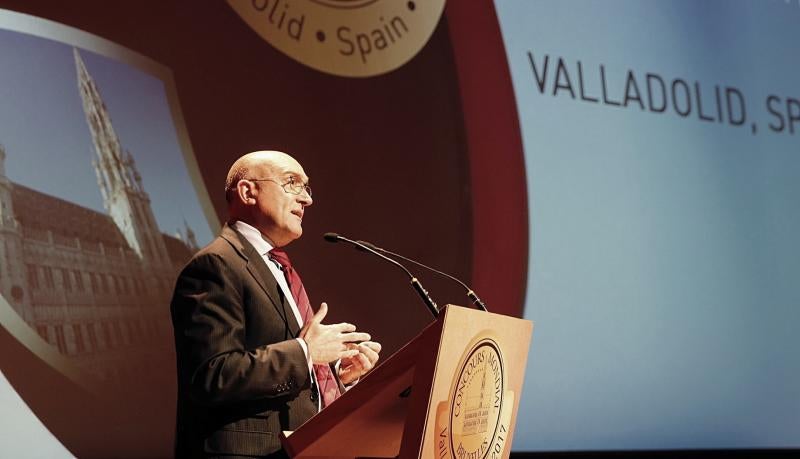 Gala de presentación del Concurso Mundial de Bruselas en el Centro Cultural Miguel Delibes de Valladolid