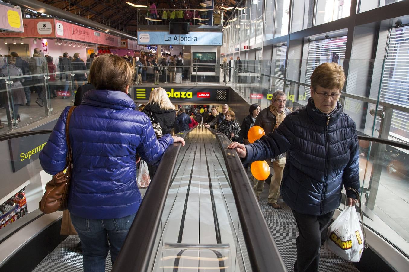 Inauguración del nuevo Mercado del Val en Valladolid