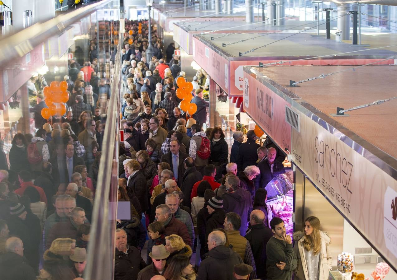 Inauguración del nuevo Mercado del Val en Valladolid