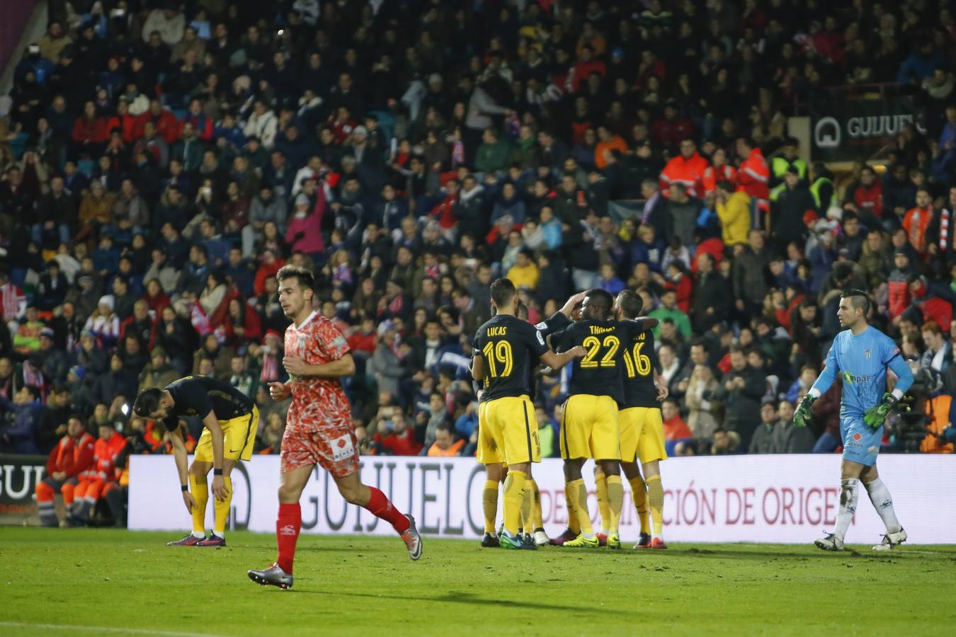 El Atlético de Madrid sentencia la eliminatoria copera ante el Guijuelo (0-6)
