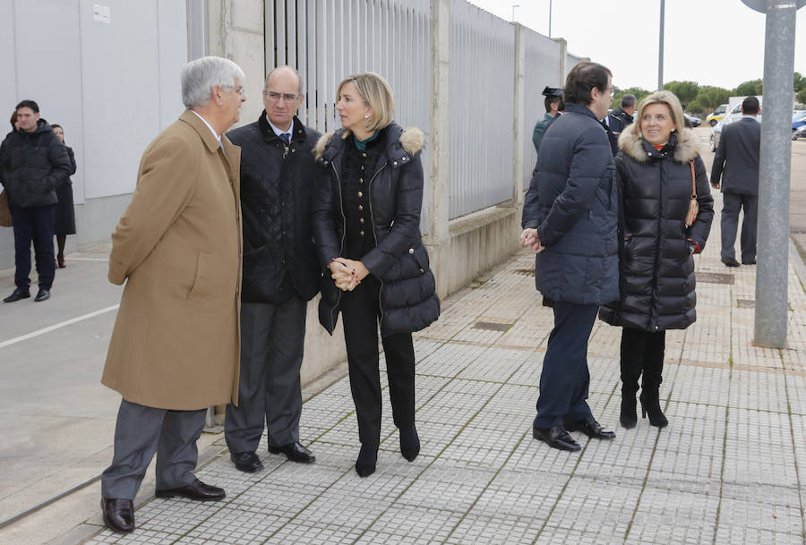 Visita de la Reina Sofía al Banco de Alimentos de Salamanca