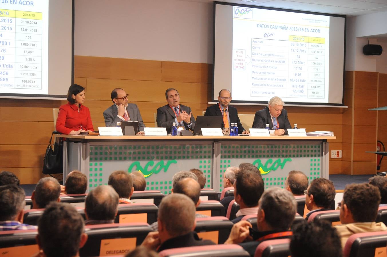 Asamblea general de la cooperativa Acor