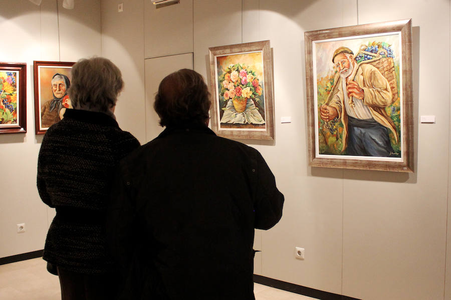 Inauguración de la exposición de Fernando Escobar en Palencia