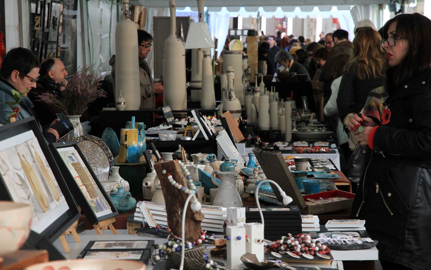 Inauguración de la XXII Feria de Cerámica y Alfarería ARCE de Segovia