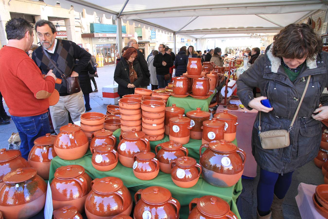 Inauguración de la XXII Feria de Cerámica y Alfarería ARCE de Segovia