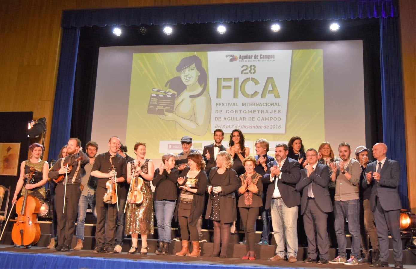 Gala de clausura del Festival Internacional de Cortometrajes de Aguilar de Campoo