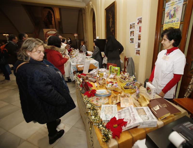 Exposición y venta de dulces de las monjas en Palencia