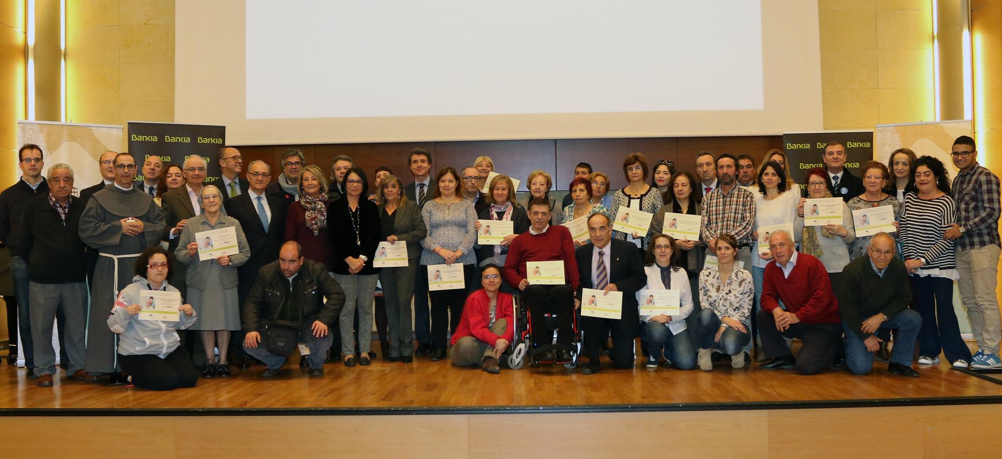 Bankia y la Fundación Caja Segovia entregan las ayudas a proyectos sociales de la provincia
