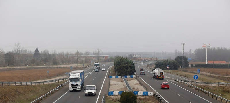 Niebla en la provincia de Palencia