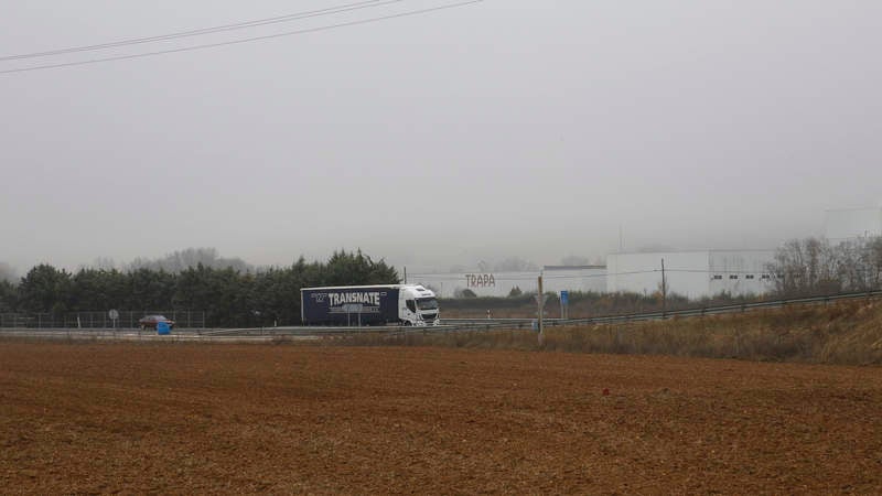 Niebla en la provincia de Palencia