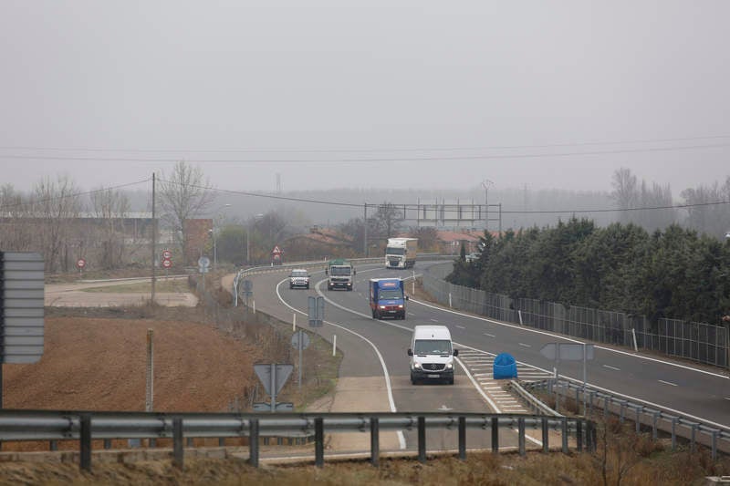 Niebla en la provincia de Palencia