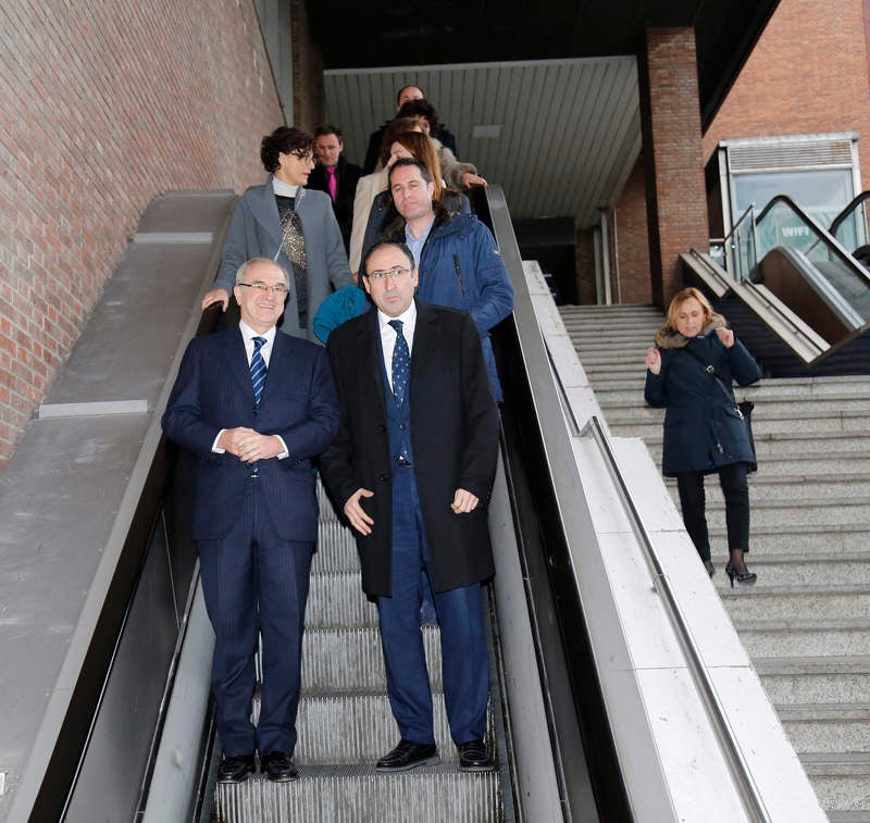 Palencia promociona el comercio en el metro de Madrid