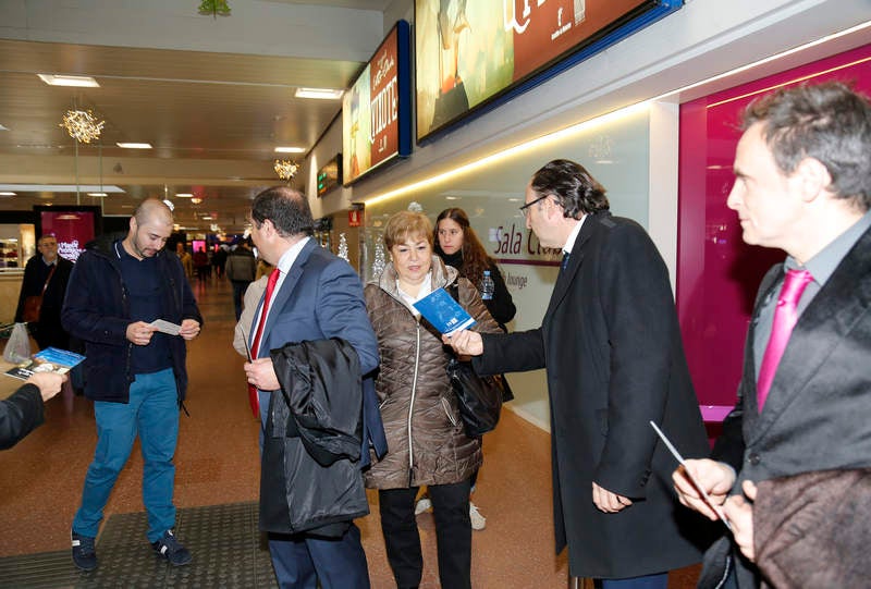 Palencia promociona el comercio en el metro de Madrid