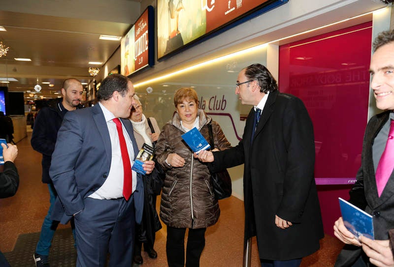 Palencia promociona el comercio en el metro de Madrid
