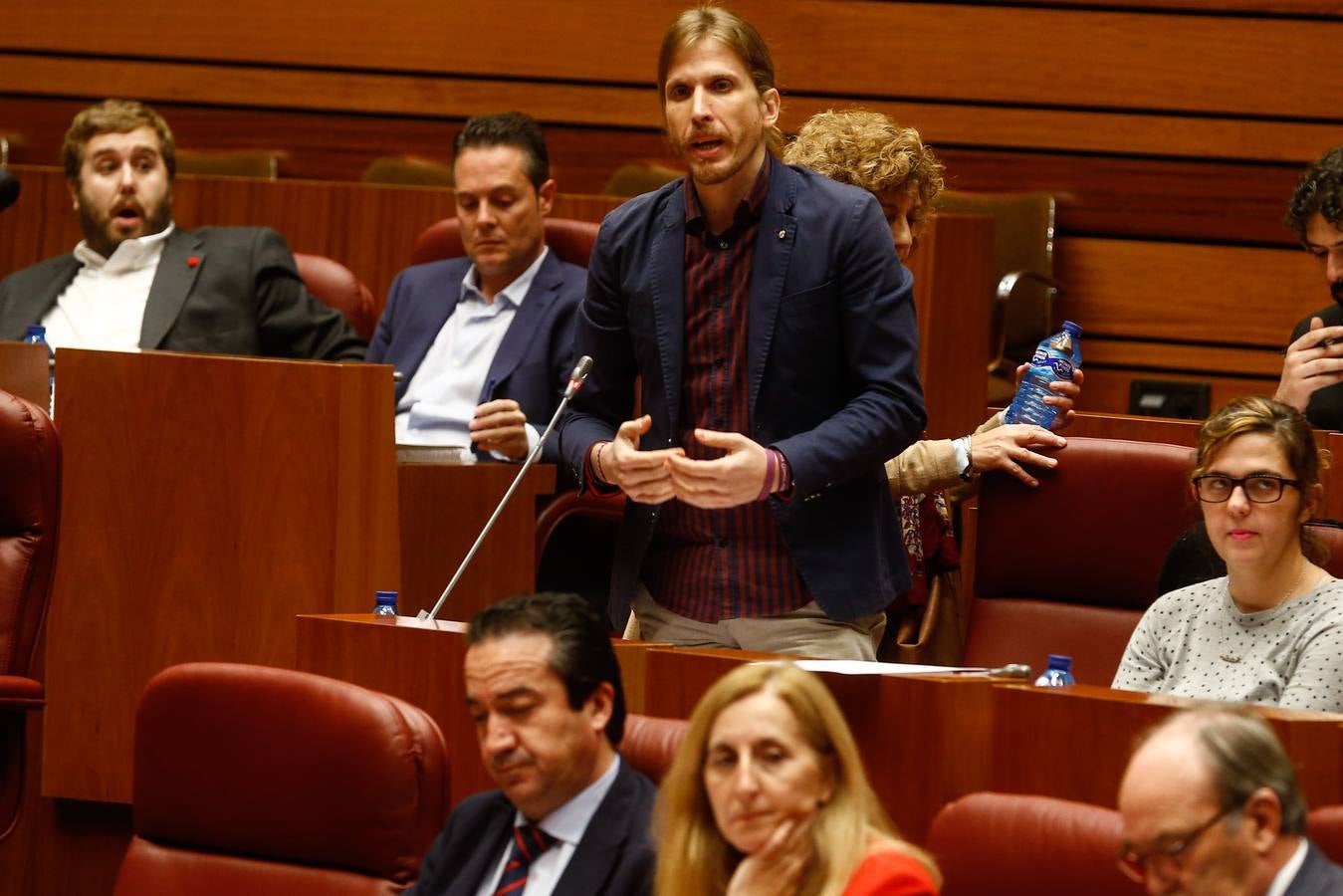 Pleno en las Cortes de Castilla y León