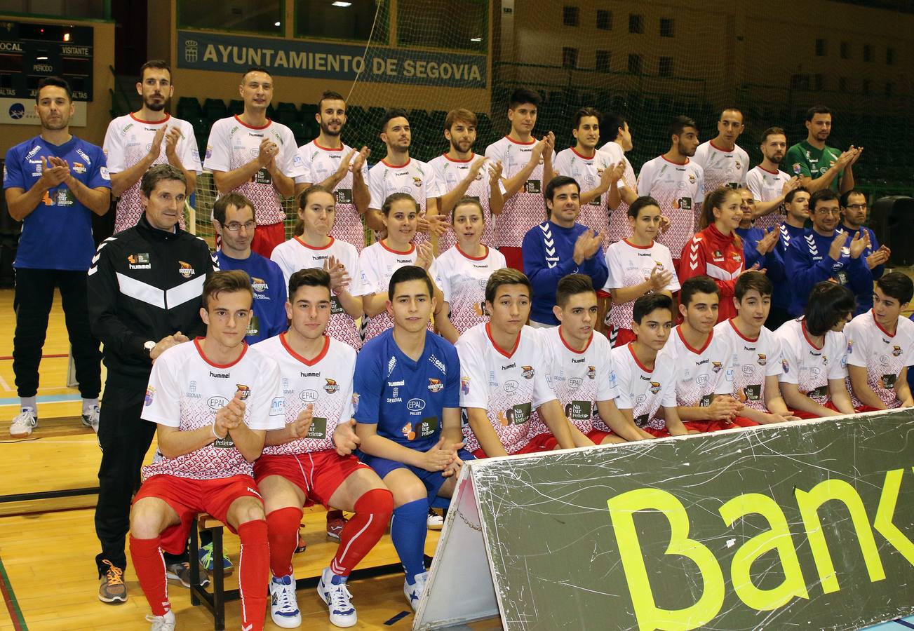 El Naturpellet Segovia presenta a sus equipos