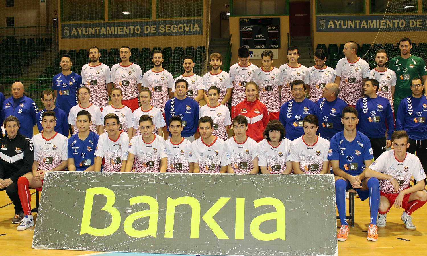 El Naturpellet Segovia presenta a sus equipos