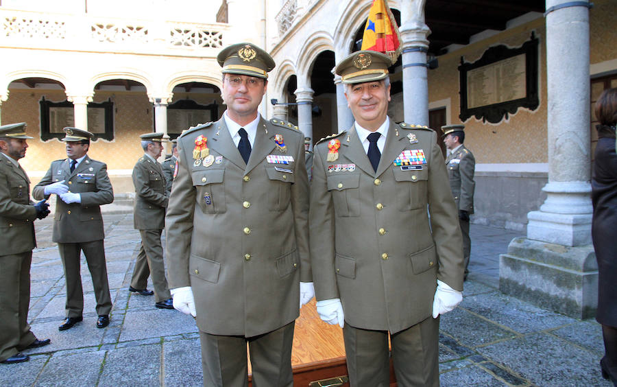 Toma de posesión del nuevo director de la Academia de Artillería, José María Martínez Ferrer