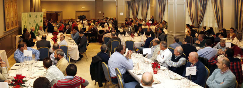 Comida de Navidad de Asaja en Palencia
