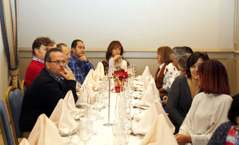 Comida de Navidad de Asaja en Palencia