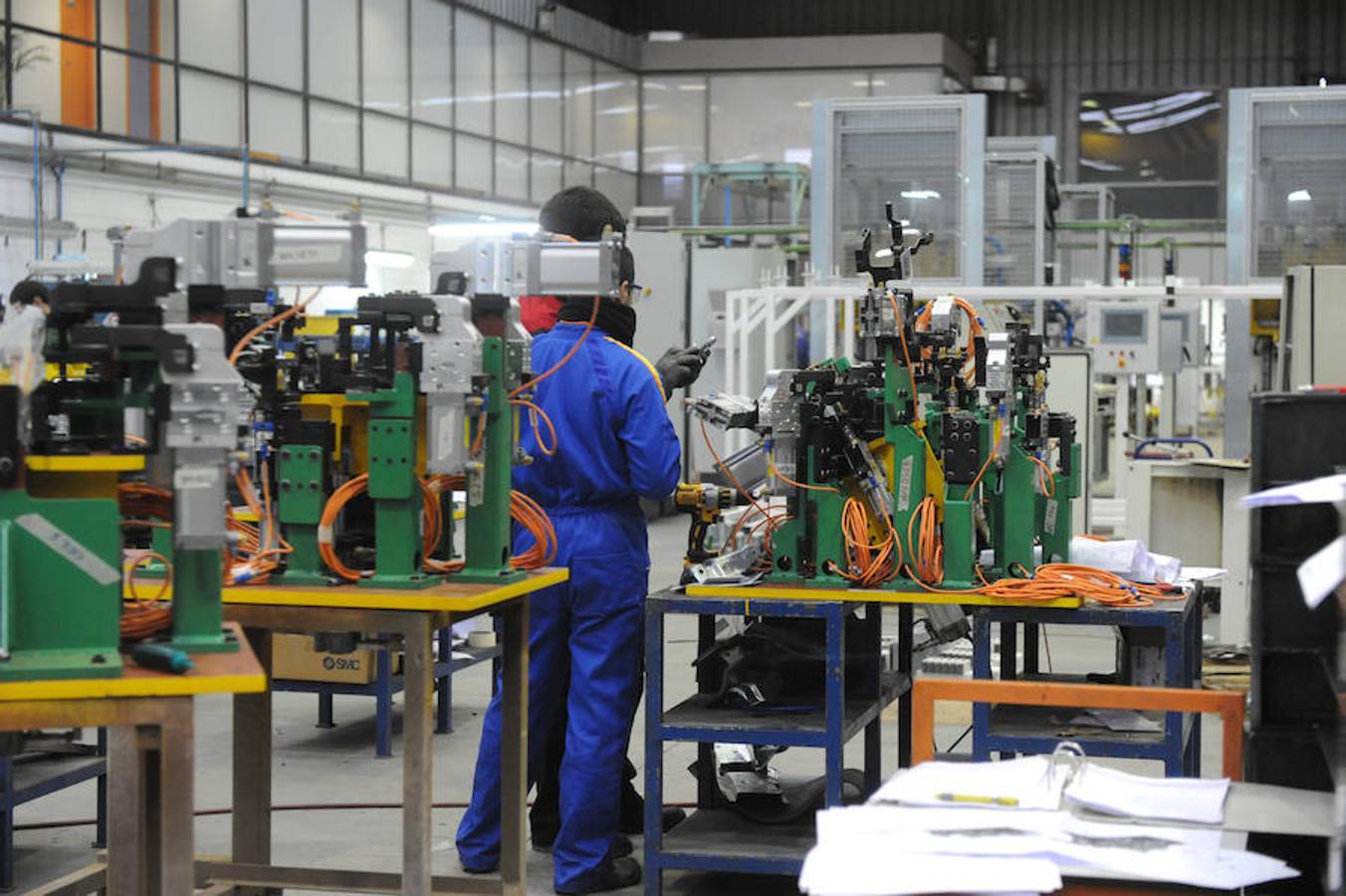 Los alumnos del IES Galileo visitan las instalaciones de Ibermaq