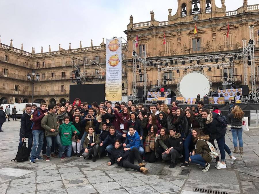 Momentos previos a la Nochevieja Universitaria 2016