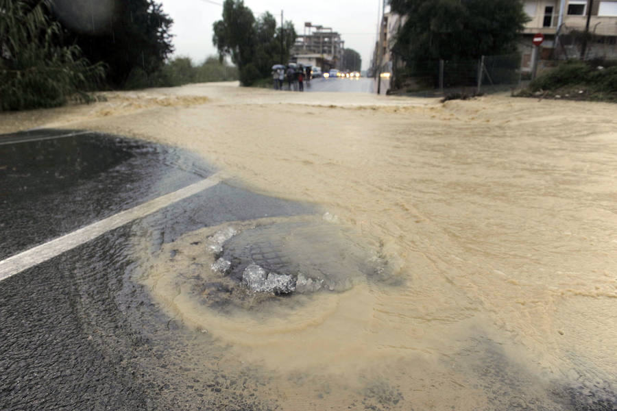 El temporal más importante en Murcia desde que se tienen registros