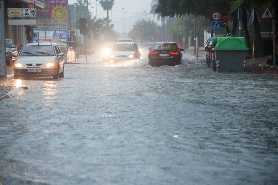 El temporal más importante en Murcia desde que se tienen registros