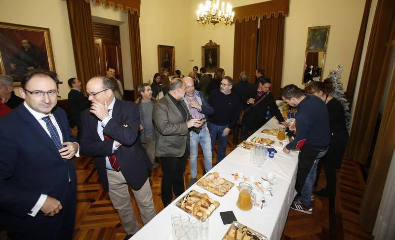 Desayuno navideño con los medios de comunicación