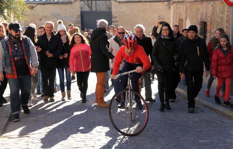 Carrera del pavo en Segovia