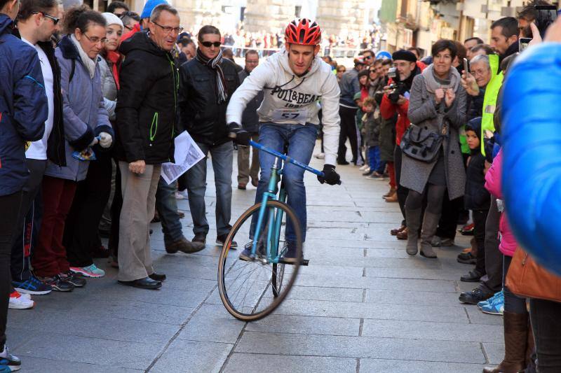 Carrera del pavo en Segovia