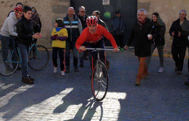 Carrera del pavo en Segovia