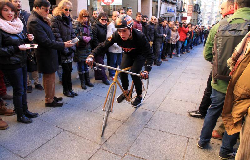 Carrera del pavo en Segovia