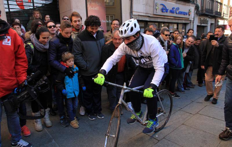 Carrera del pavo en Segovia
