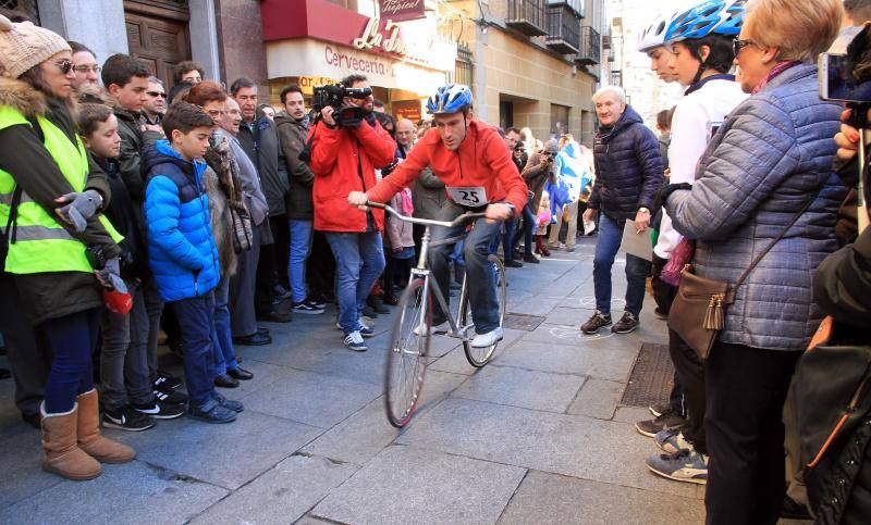 Carrera del pavo en Segovia