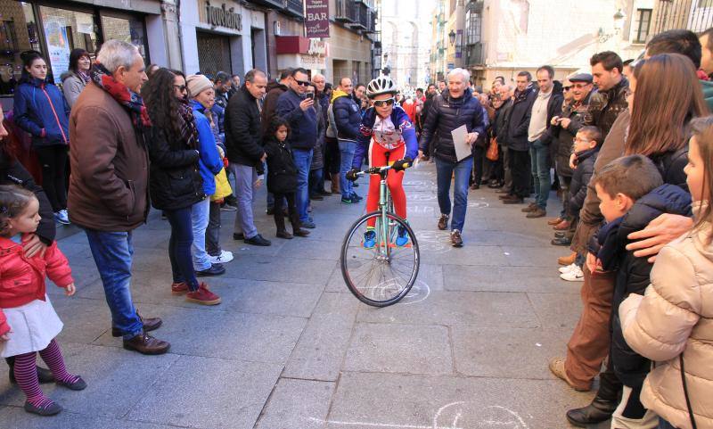 Carrera del pavo en Segovia
