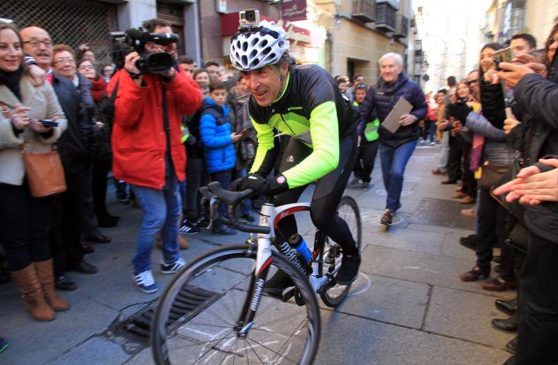 Carrera del pavo en Segovia